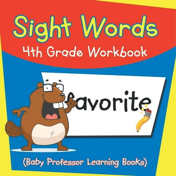 Sight Words 4th Grade Workbook (Baby Professor Learning Books), (Paperback)