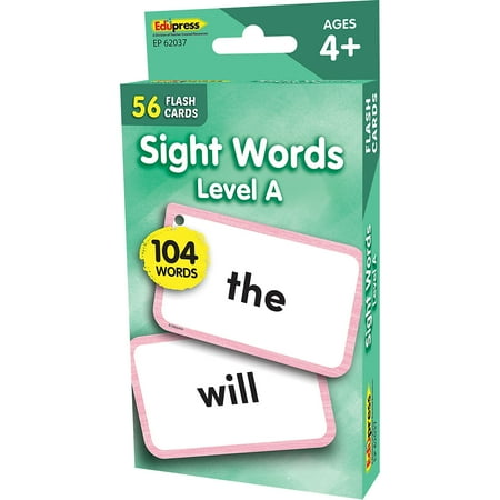 Sight Words Flash Cards - Level A [TCR62037]