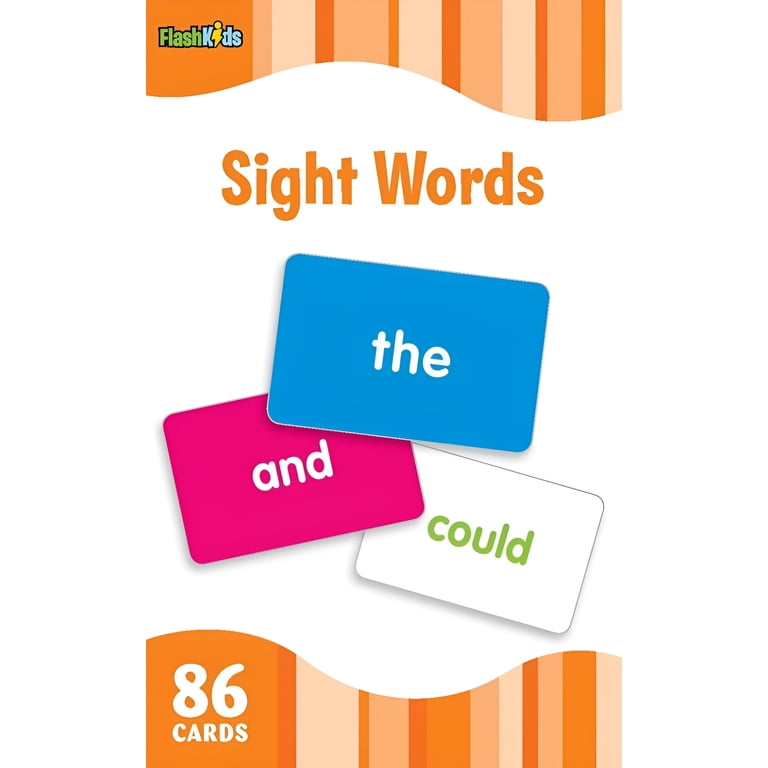 Flash Kids Sight Words Learning Flash Cards - Reading Educational