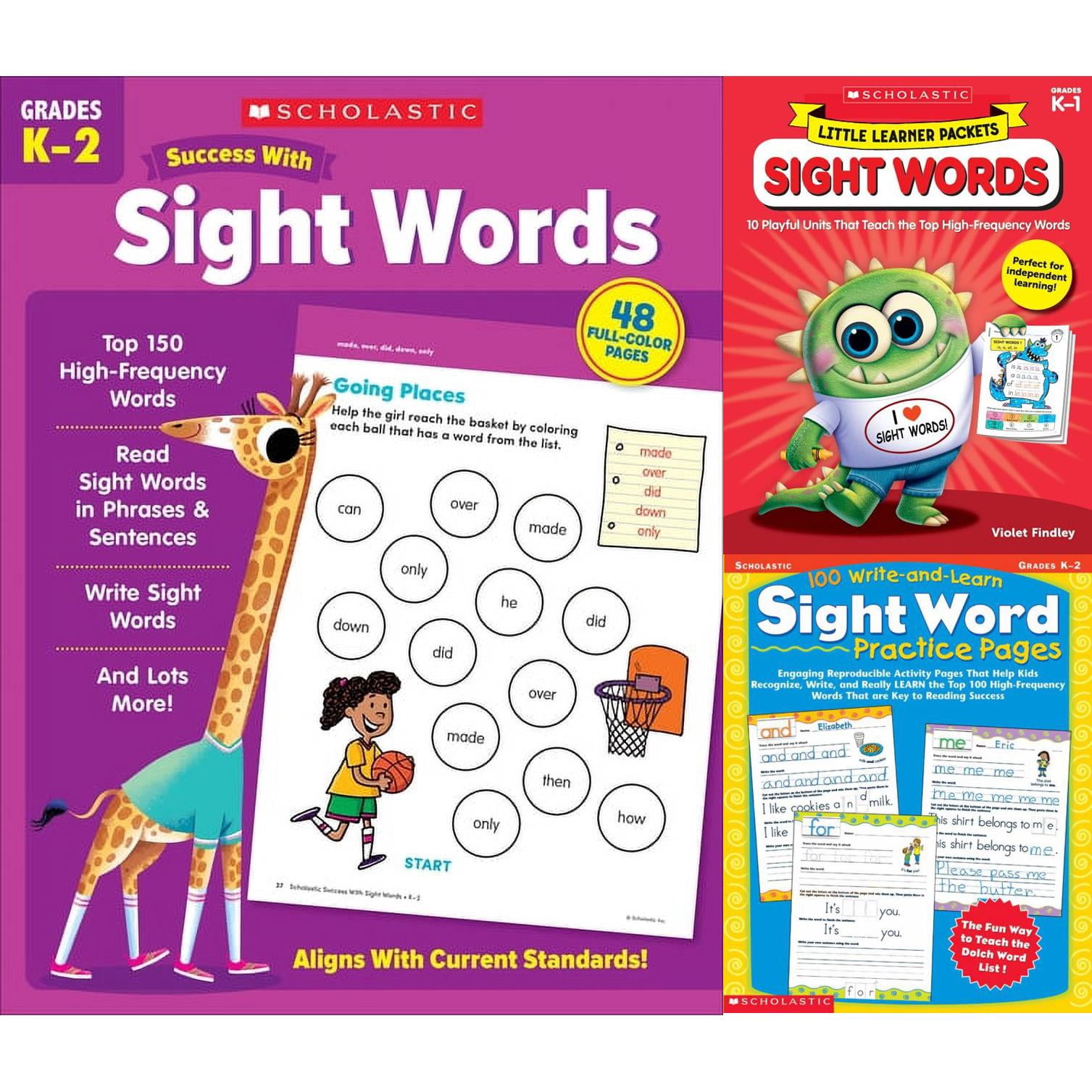 Sight Words Kindergarten Bundle