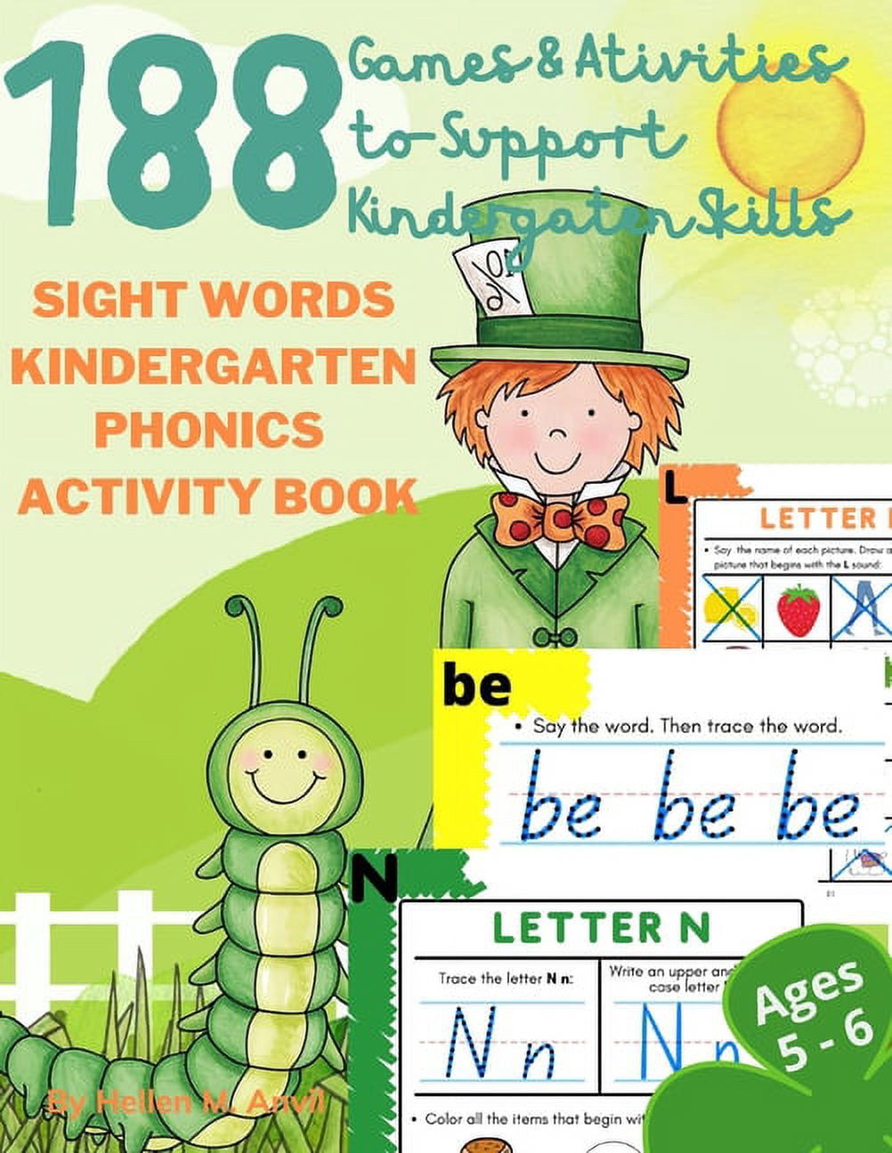 Sight Words Kindergarten & Phonics Activity Book, (Paperback)