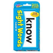 Sight Words – Level B Pocket Flash Cards | Bundle of 5 Each