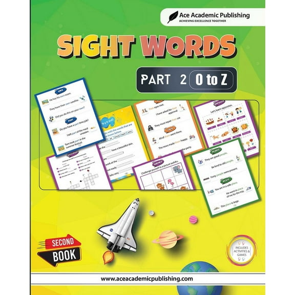 Sight Words - Part 2 (O to Z): Includes Activities and Games, (Paperback)