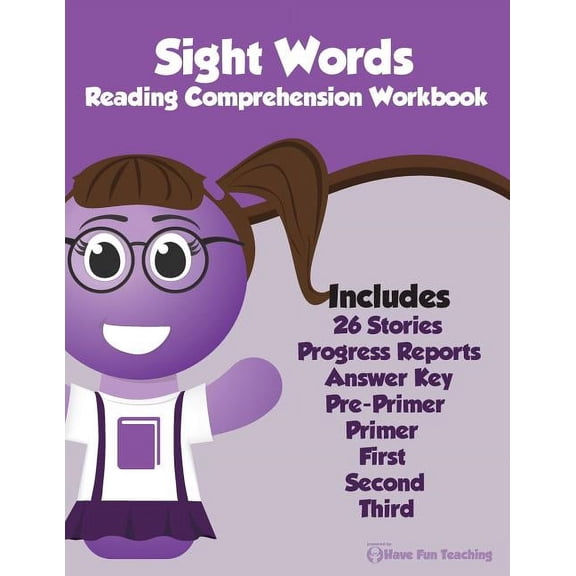 Sight Words Reading Comprehension Workbook, (Paperback)