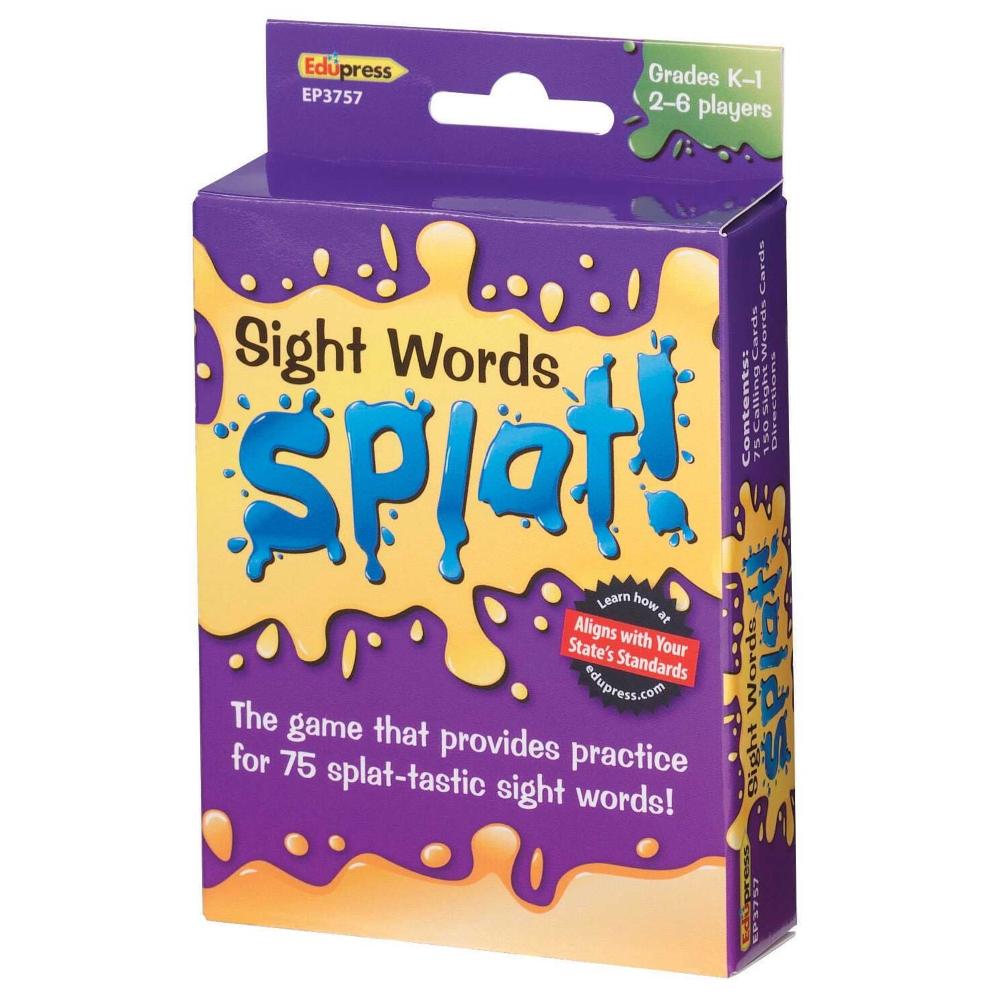 Sight Words Splat Game Grades K1