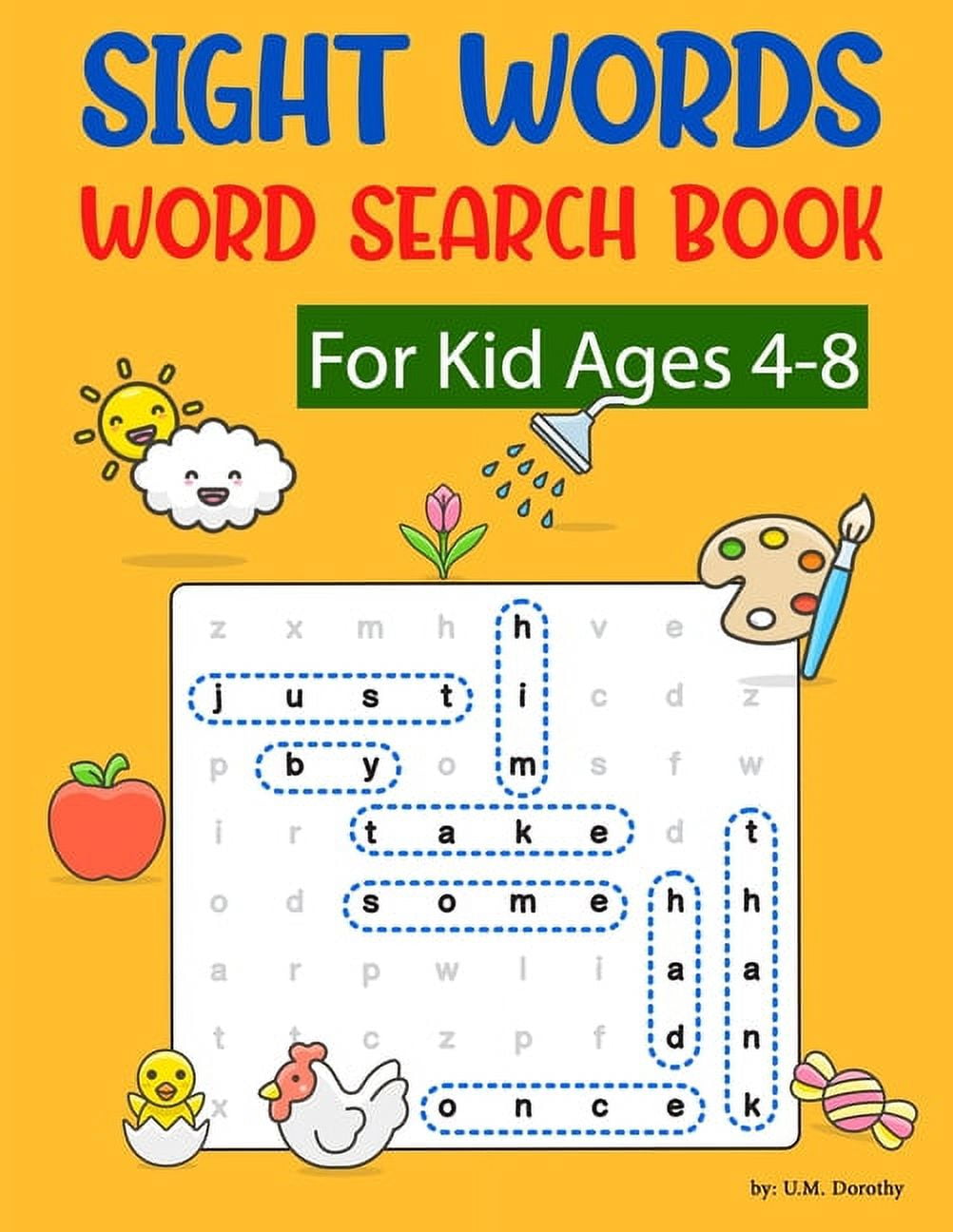 Kindergarten Word Search