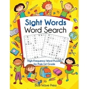 Sight Words Word Search High-Frequency Word Puzzles for Prek-1st Grade, Paperback