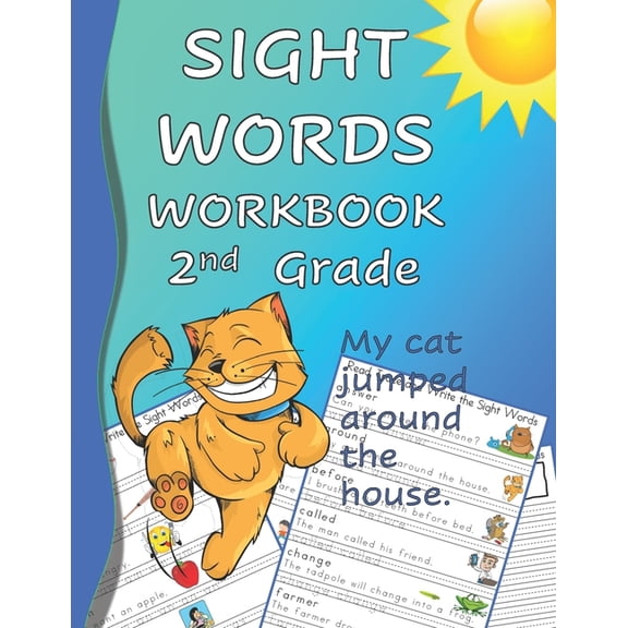 Sight Words Workbook 2nd Grade: Read, Trace & Practice Writing Over 300 of the Most Common High (Paperback) by Chanell Frey, Nathan Frey