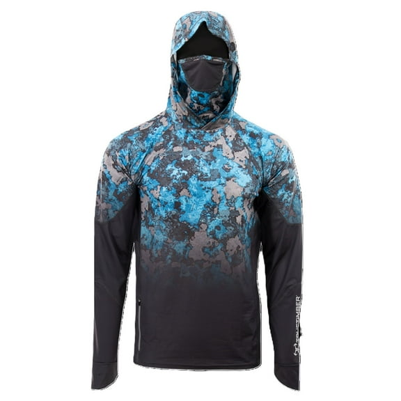 TrueTimber Men's SightCast All-in-One Gradient Fishing Hoodie