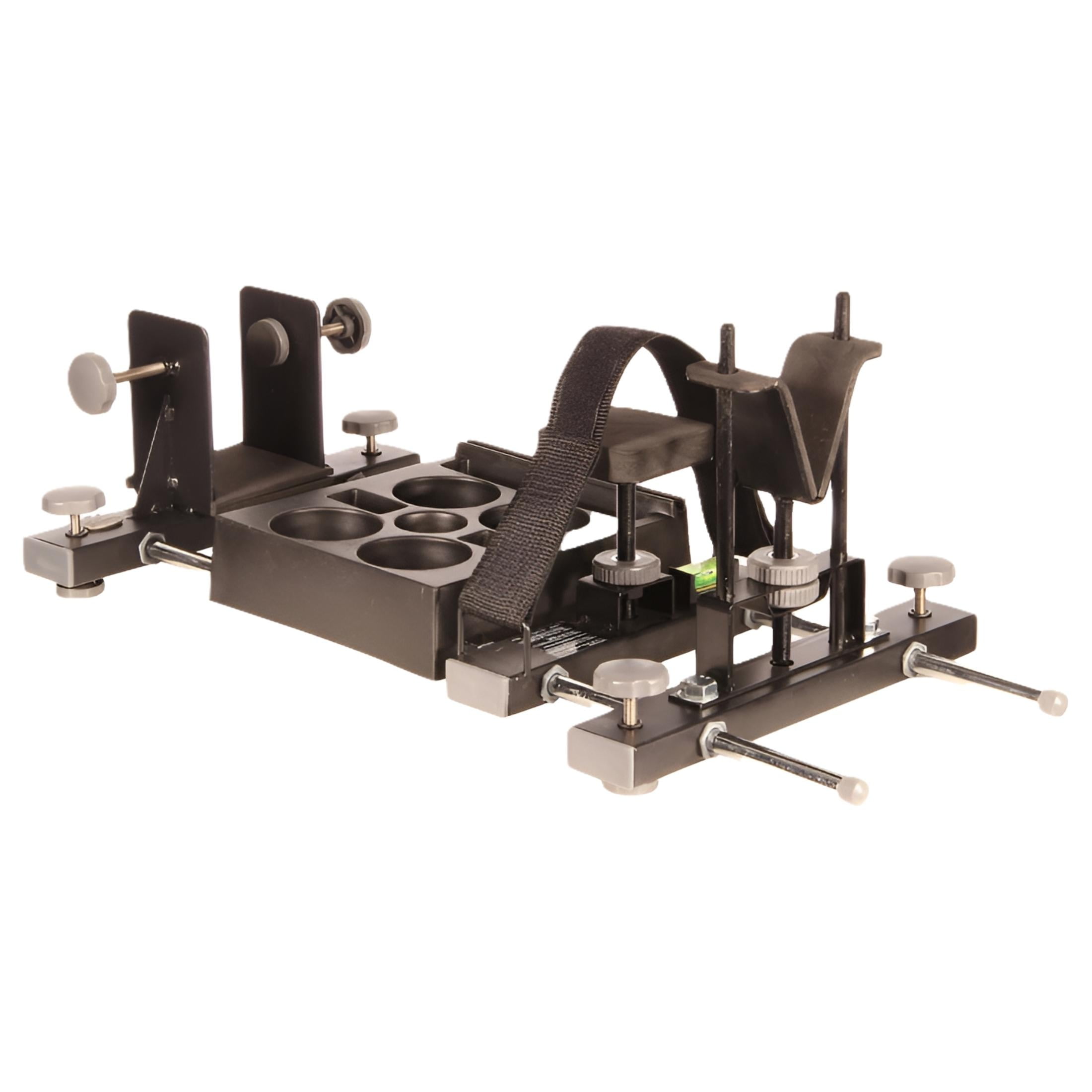 Rifle Sighting Vise Gun Shoot Rest Bench Hunting Cleaning Adjustable Portable