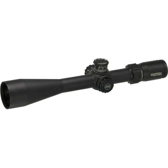 Sightron S-TAC 4-20x50 FFP Riflescope, Zero Stop, Illuminated MH-4 Reticle, 30mm Tube, Matte Black, Waterproof, Fog Proof (26016)