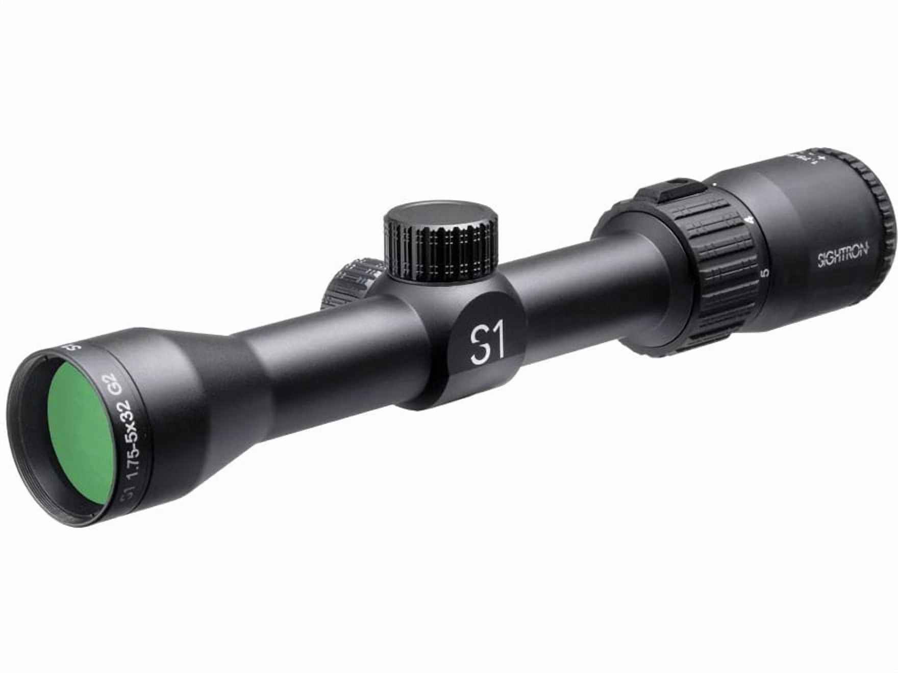 Sightron S1 Series 1.75-5x32mm 1in Tube Second Focal Plane G2 Riflescope, Duplex