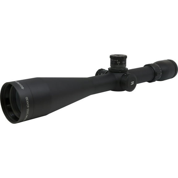 Sightron SIII Long Range Rifle Scope 6-24x 50mm Mil Hash Reticle Matte Black