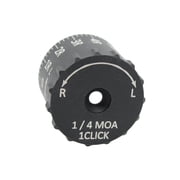 Sightron Tactical Turrets 1/4 MOA Click Value, 7L-7R MOA White Engraving, SIII624X50LRFFP/MOA
