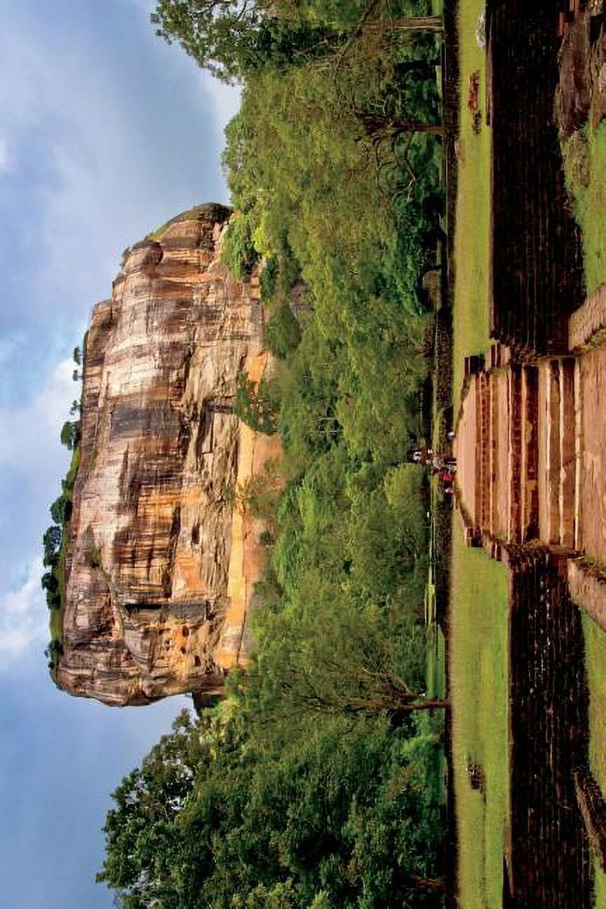 Sigiriya Rock in Sri Lanka Journal 150 page lined notebook/diary