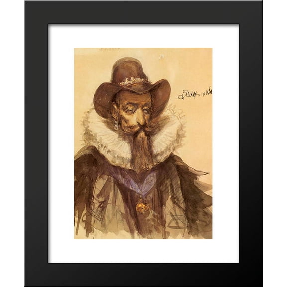 Sigismund III Vasa 20x24 Framed Art Print by Matejko, Jan
