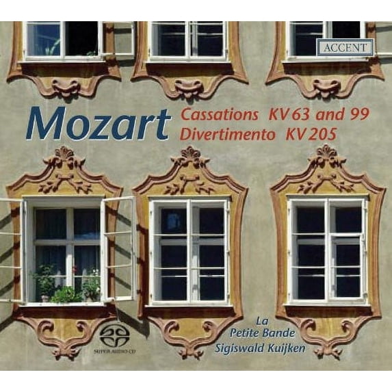 Sigiswald Kuijken - Cassations KV63 & 99 / Divertimento KV205 - Music & Performance - SACD