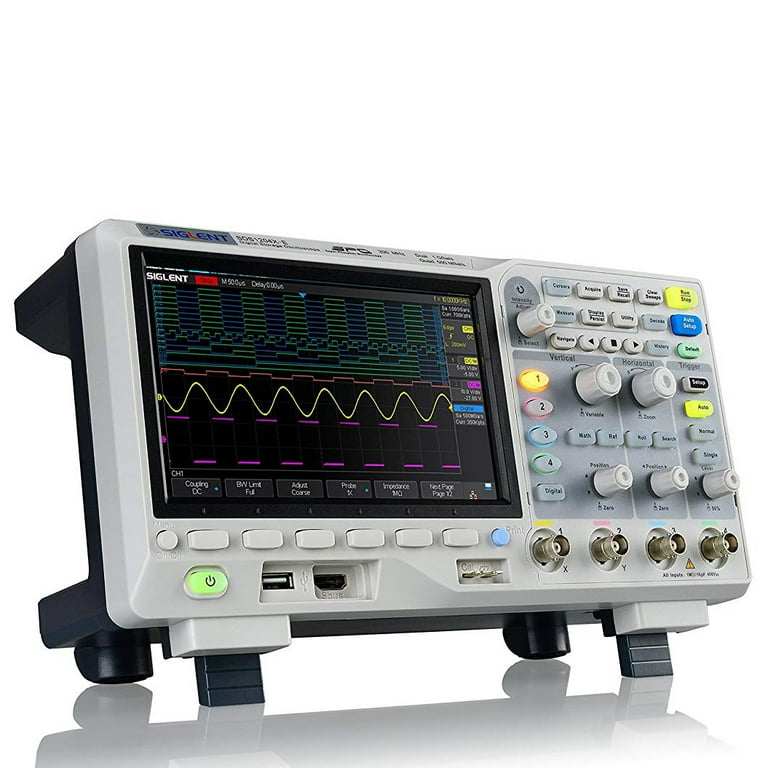 Siglent SDS1104X-E 100Mhz Oscilloscope, 4 Channels, Standard