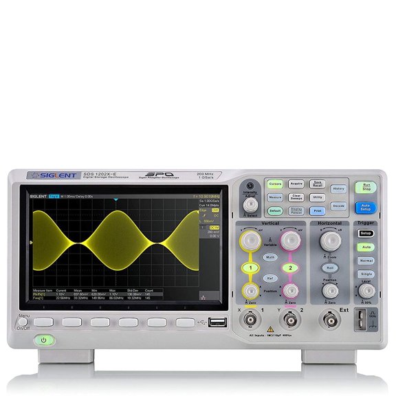 Siglent Technologies SDS1202X-E 200 Mhz Digital Oscilloscope 2 Channels