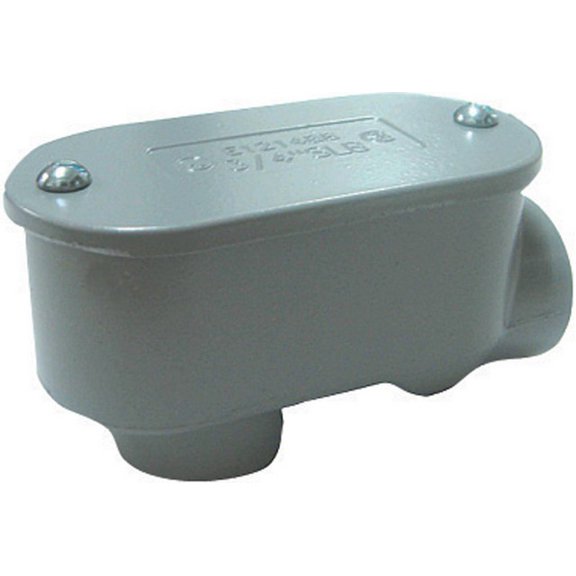 Sigma 1/2 in. Dia. Aluminum Service Entrance Elbow