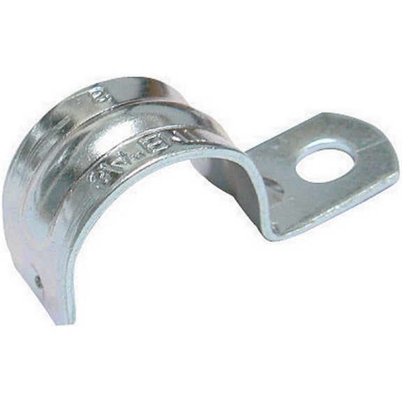 Gampak 55922-S 1 in. EMT 1 Hole Strap - pack of 25