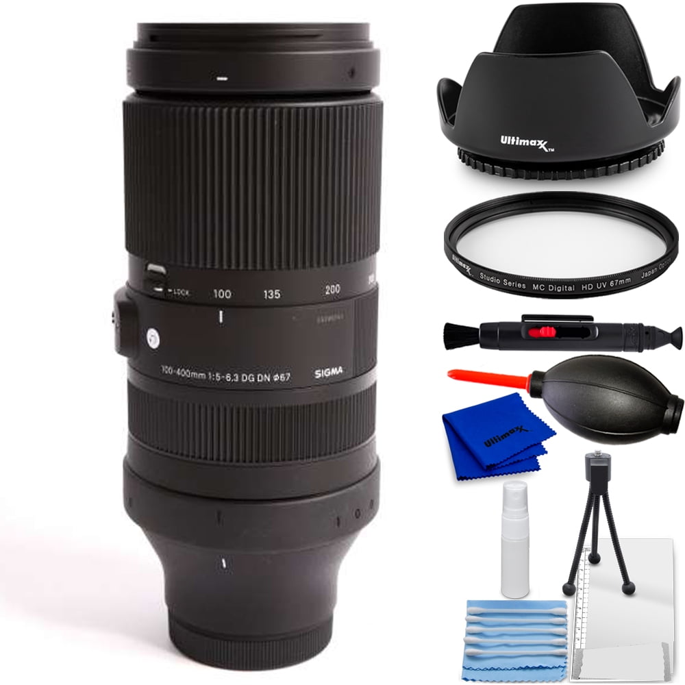 Sigma 100-400mm f/5-6.3 DG DN OS Contemporary Lens for Sony E