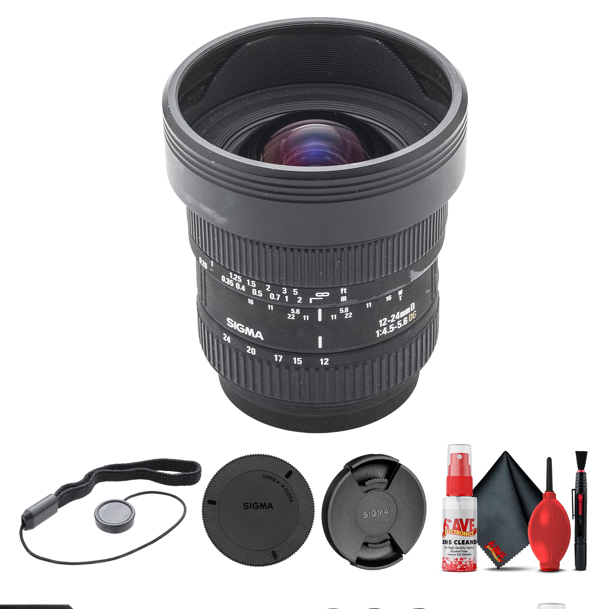 Sigma 12-24mm f/4.5-5.6 EX DG IF HSM Ultra Wide Angle Zoom Lens