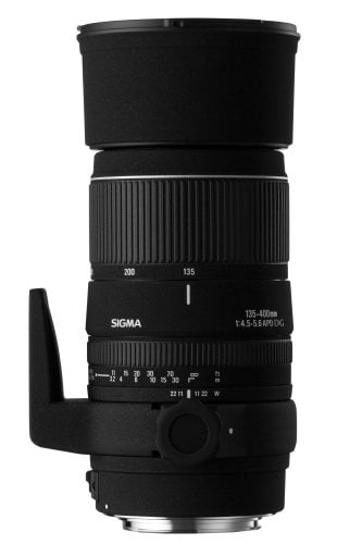 ニコンマウント、SIGMAアポ135-400mm /4.5-5.6ズームレンズ Sigma 135-400mm F4.5-5.6 APO Aspherical Lens for Nikon SLR