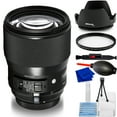 thumbnail image 1 of Sigma 135mm f/1.8 DG HSM Art Lens for Nikon F - 7PC Accessory Bundle, 1 of 3