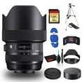 thumbnail image 1 of Sigma 14-24mm f/2.8 DG HSM Art Lens for Canon EF with Cleaning Kit, Full Size Tripod, and 32GB Memory Kit Bundle, 1 of 7
