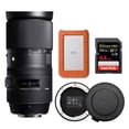 thumbnail image 1 of Sigma 150-600mm f/5-6.3 DG OS HSM Contemporary Lens for Nikon Bundle, 1 of 14