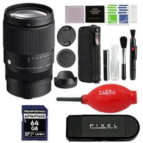 Sigma 16-300mm f/3.5-6.7 DC OS Contemporary Lens for RF Mount with Advanced Accessory and Travel Bundle | 887972 | Sigma 16-300mm Canon Lens