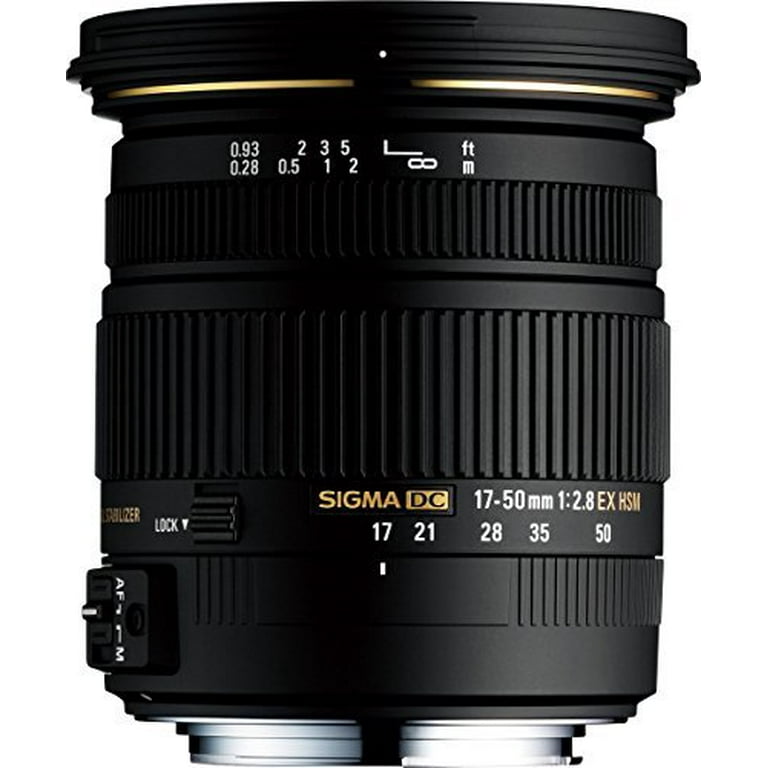 Sigma 17-50mm F2.8 EX DC HSM OS - Nikon 583306 - Walmart.com