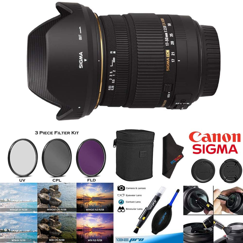 【Canon用】SIGMA 17-50mm F2.8 EX DC OS HSM Sigma 17-50mm f/2.8 EX DC OS HSM Zoom Lens for Canon DSLRs with