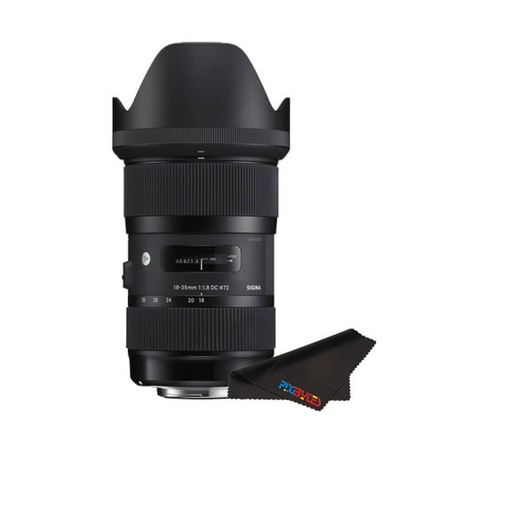 Sigma 18-35mm f/1.8 DC HSM Art Lens for Canon + Pixi Cleaning Cloth