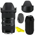 thumbnail image 1 of Sigma 18-35mm f/1.8 DC HSM Art Lens for Canon cameras(black) with buzz-photo cloth, 1 of 5