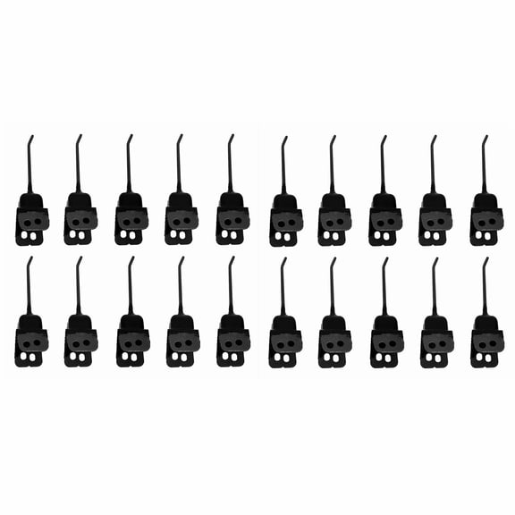 Sigma 20 PCS Right Hand RH Rubber Rake Teeth for New Holland 216 258 260 850614