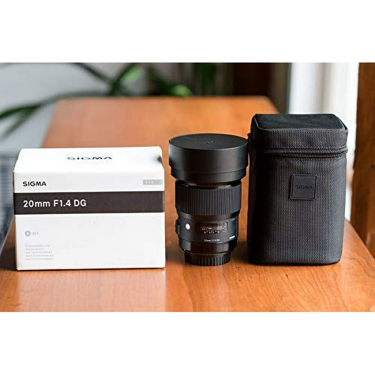 Sigma 20mm F1.4 DG HSM ART Lens for Canon EF (International Model) No  Warranty