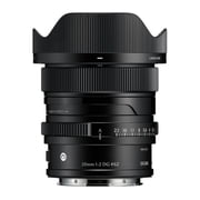 Sigma 20mm F2 DG Full-Frame Contemporary Lens with Manual Aperture Ring and Magnetic Lens Cap Black, L Mount