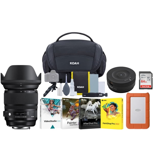 Sigma 24-105mm F4.0 Art DG OS HSM Lens for Nikon with Dock