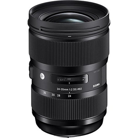 Sigma - 24-35mm f/2 DC HSM Art Standard Zoom Lens for Canon - Black