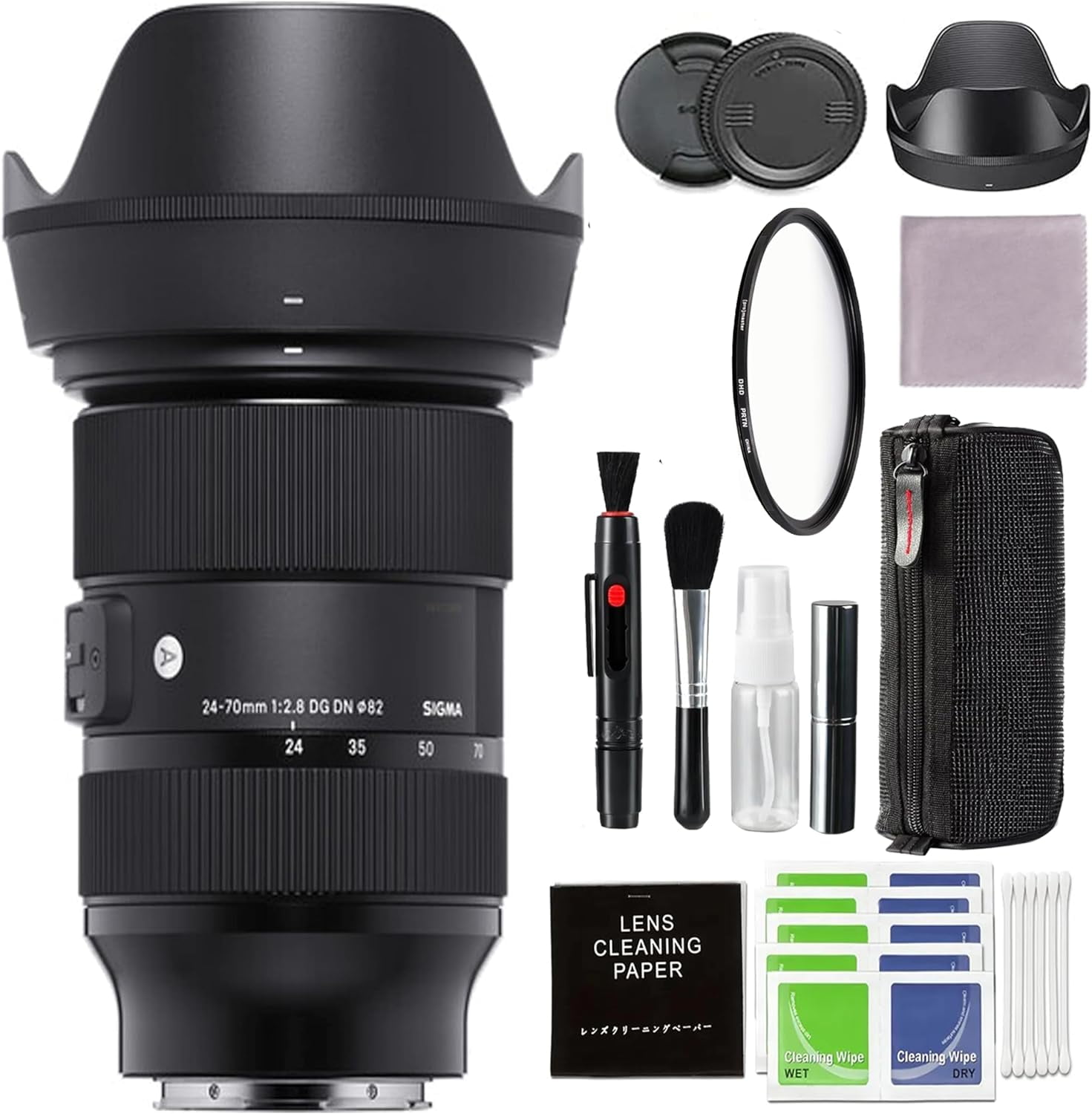 Sigma 24-70mm F2.8 DG DN Art Lens for Sony E Mount with Zoom