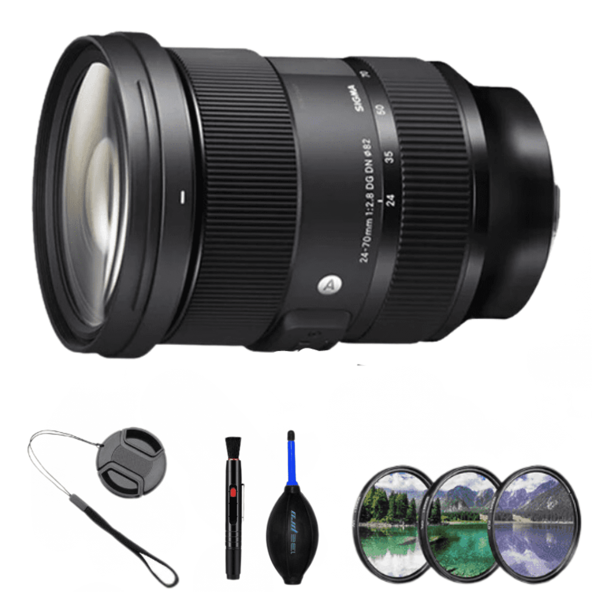 Sigma 24-70mm f/2.8 DG DN Art Lens for Sony E - Wide Angle Zoom 
