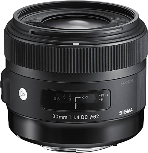Sigma 30mm f/1.4 DC HSM Fixed Lens for Sony A-Mount Cameras