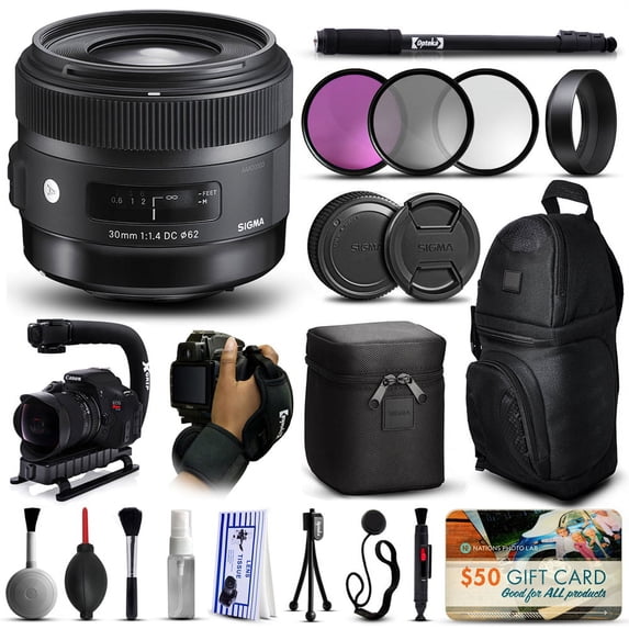 Sigma 30mm F1.4 DC HSM Art Kits