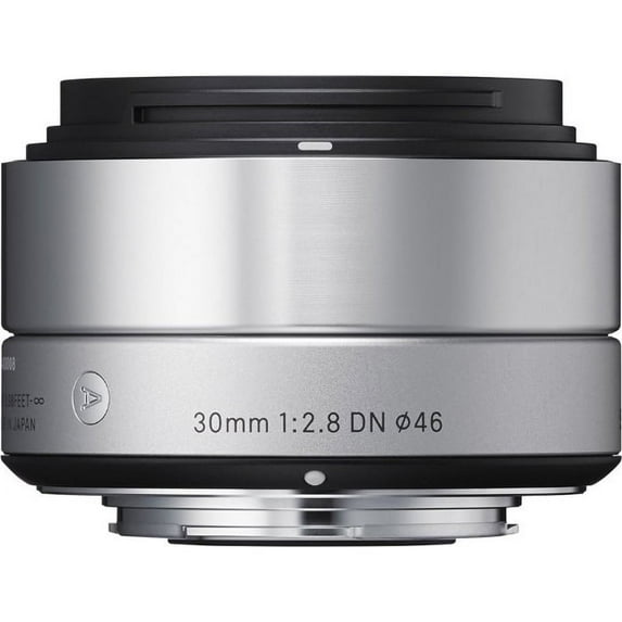 Sigma 30mm F2.8 EX DN ART Lens for Micro Four Thirds in Silver