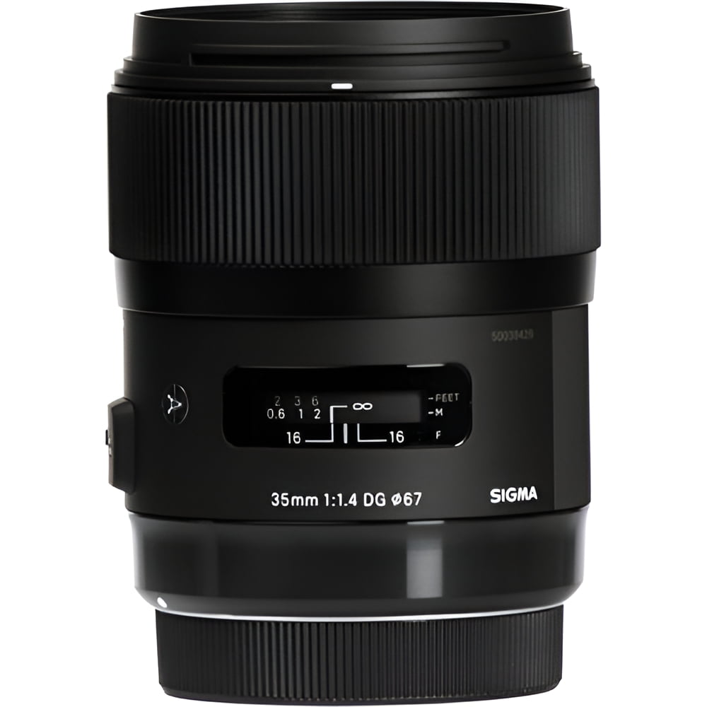 Sigma 35mm f/1.4 DG HSM Art Lens for Canon EF with Advanced Wide