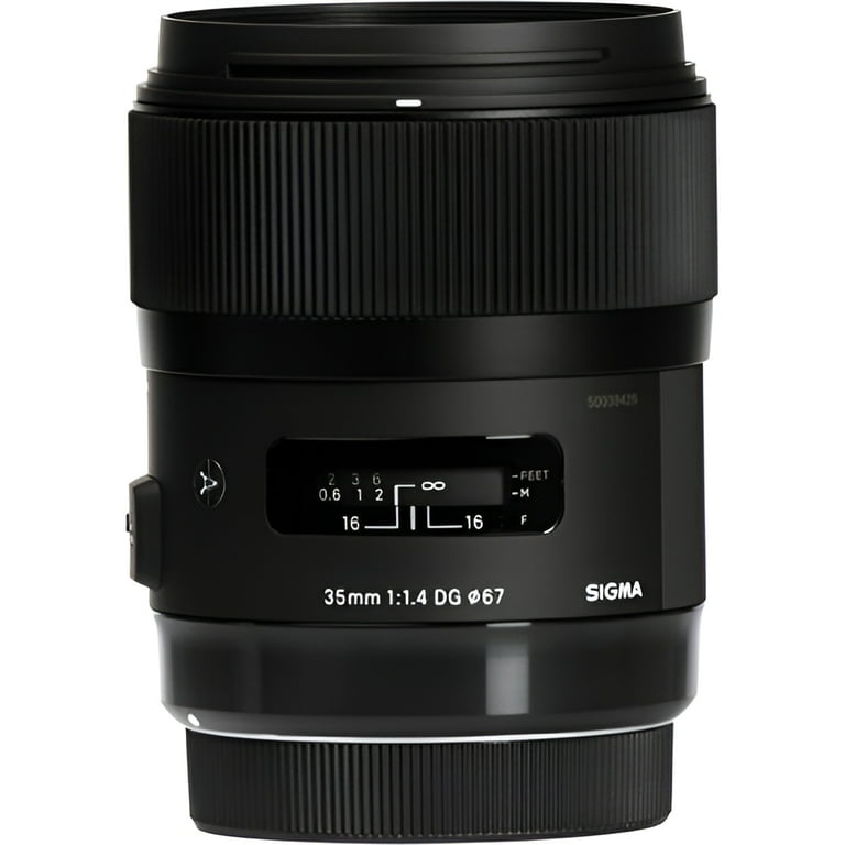 Sigma 35mm f/1.4 DG HSM Art Lens for Canon EF with Advanced Wide