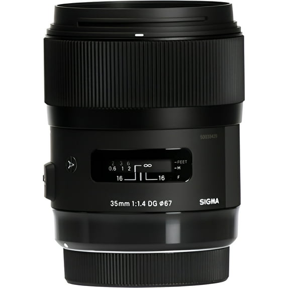 Sigma 35mm f/1.4 DG HSM Art Lens for Canon EF Standard Kit
