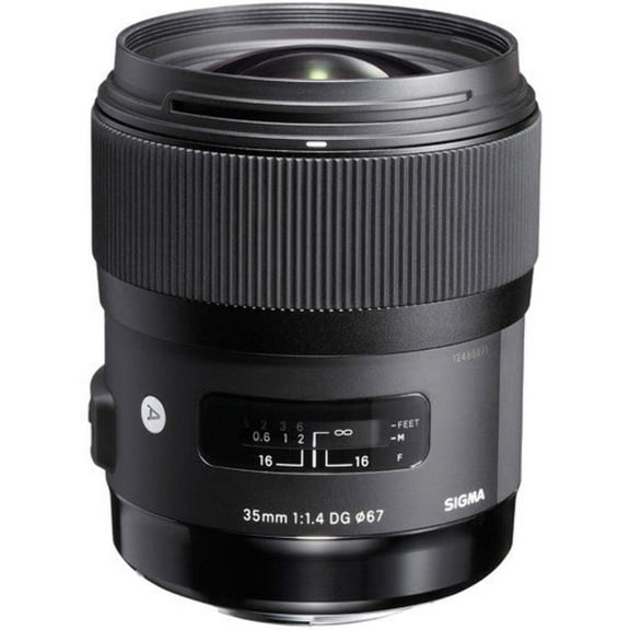 Sigma 35mm f/1.4 DG HSM Art Wide-angle Lens for Canon EF DSLR Cameras